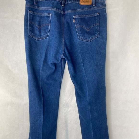 Levi’s vintage men’s brown tab elastic waist USA 80s waist 40” length 29.5” - Picture 6 of 14